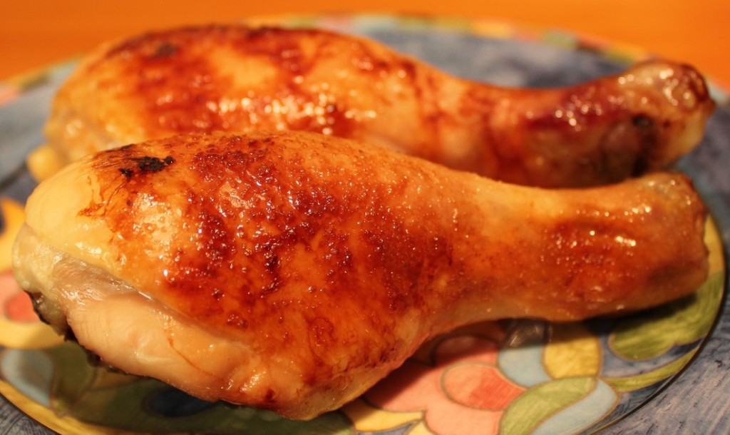 muslos pollo al horno